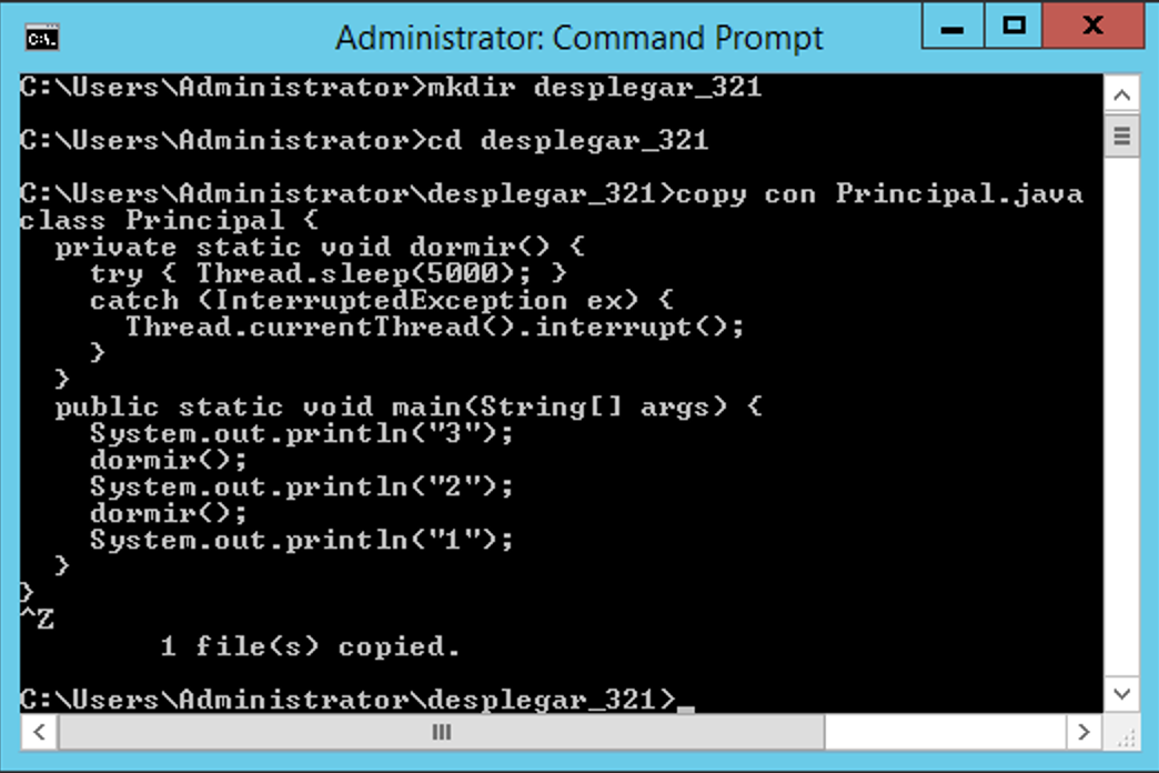 Use of Java and Git in the Command Line Nelbren